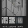 Triton Electric Shower - White Image 8