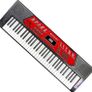 61 Key Keyboard Piano With Pitch Bend Kit, Keyboard Stand, Piano Bench, Headphones, Simply Piano App and Keynote Stickers, Black Image 3