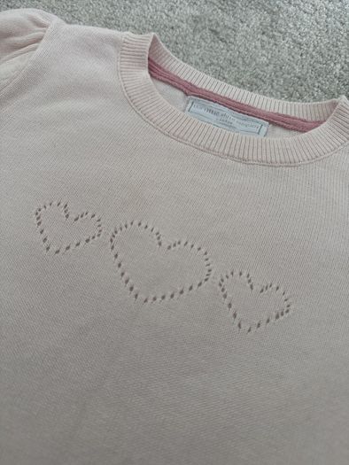 girl top pink the little white company 2-3 years