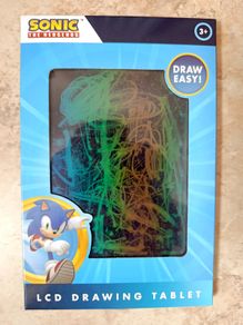 LCD Drawing Writing Tablet Sonic The Hedgehog with Pen SEGA Sinco Creations NEW