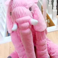 pink elephant soft toy