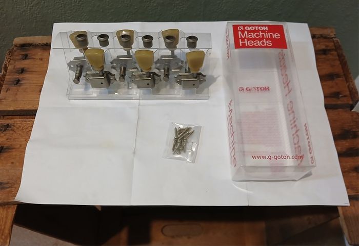 New Gotoh Guitar Tuners