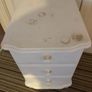 2 solid pine lockers painted white one needs some TLC Image 6