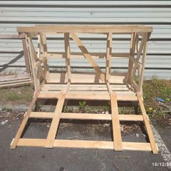 large wood crate