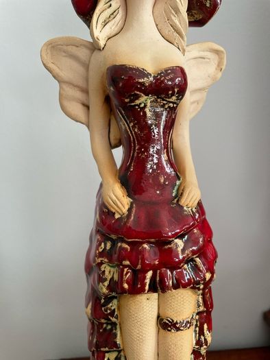Collector Item - Art Ceramic Angel Lady Woman Christmas, Birthday, Anniversary Gift from Unique Crafts and Design shop Dublin