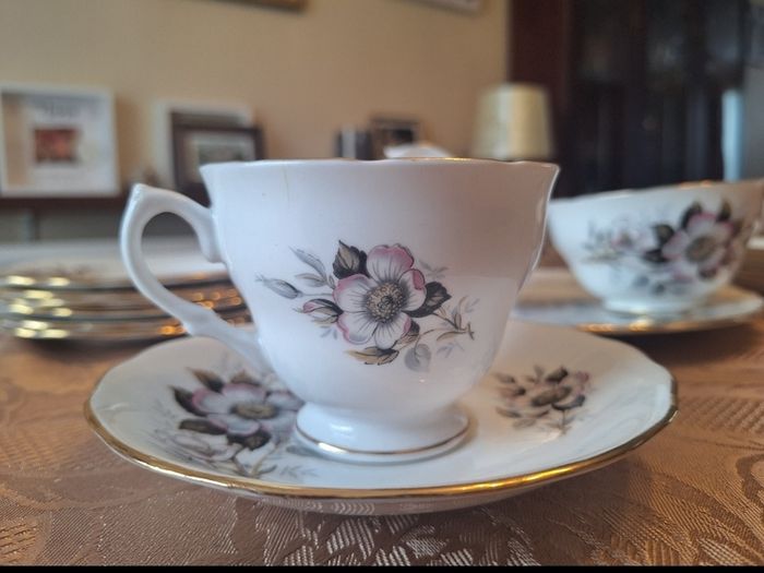 Crown Royal Bone China tea set