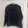 River Island Women's Black Hoodie with Gold Embroidered Logo - Size small Image 2