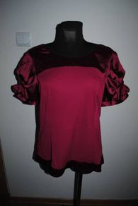 Brand new red/burgundy stunning top from Next size UK16 EU44 Postage included