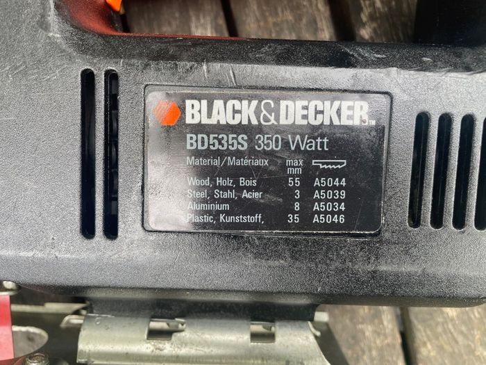 Black & Decker Jigsaw BD535S