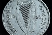 Ireland - 1933 - Florin - Salmon - Silver - KM.7 - [2751]