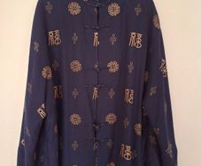 Designer Linen Mandarin Jacket