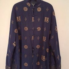 Designer Linen Mandarin Jacket