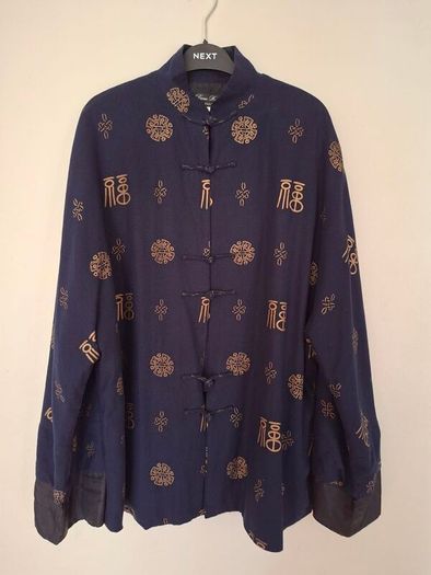 Designer Linen Mandarin Jacket
