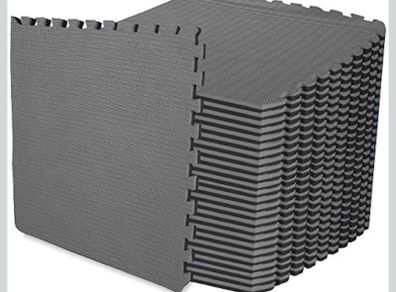 Mat Extra Thick (2cm) Foam Exercise Mats, Gym Flooring Mat, Interlocking Puzzle EVA Floor Tiles, Non slip Rubber Cushion For Home Workout
