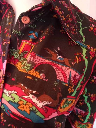 1970s Psychedelic Vintage Unisex Shirt