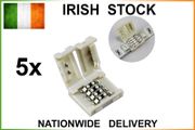 5x STRAIGHT Connector Converter For Led Strip Light RGB 5050