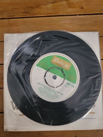 The Regimental Band of the Welsh Guards 7 inch EP DeLyse EDP 218