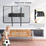 FREE P&P TV Wall Bracket for 26-60 inch TVs up to 52kg, Sturdy Tilt TV Bracket with VESA 75x75-400x400mm, 55 Inch Slim Wall Mount with Safe Pull Strings Image 3