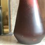 Vase Glass Nouveau Floor Vase Copper Handles Image 4