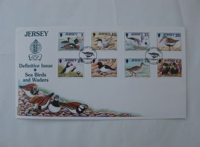 Jersey Mail Sea Birds and Waders Stamps
