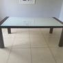 Calligaris glass table & 6 chairs Image 3