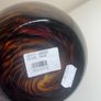 Brown and Beige thick Glass vase Image 3