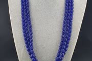 Vintage Cobalt Blue African Glass Beads Strands