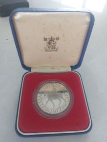 1977 silver Jubilee proof
