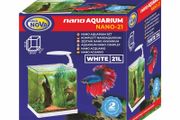 Aqua Nova Aquarium Set NANO-21 White 21L LED Light And Filter