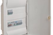 2 Row Hager Recessed Board MCB Board with Surge