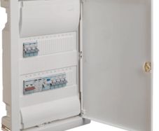 2 Row Hager Recessed Board MCB Board with Surge