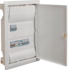 2 Row Hager Recessed Board MCB Board with Surge