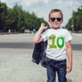 Birthday Numbers Years Girls Boys T-shirt Tee Top Shirt Birthday T-shirt For Kids Image 10
