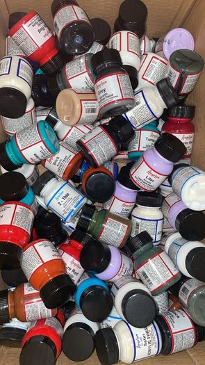 Angelus Acrylic Leather Paint ,Finisher And Mixer bulk lot