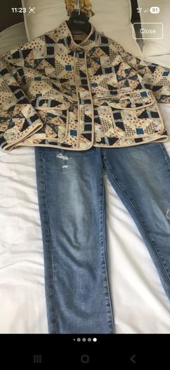 Max Mara Quilted Jacket - Size IT 42 DE 38 UK 12 - BNWT RRP 355