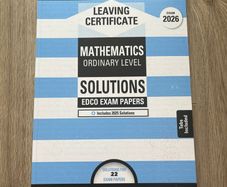 Edco Maths Exam Papers 2026 (Leaving Certificate Ordinary Level 2026 - Worked Solutions)