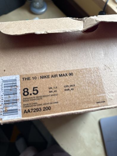 Nike Air max 90 off white desert ore 2019