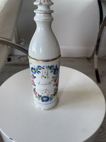 Antique Porcelain Hand painted pouring  Bottle