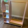 wooden dress up rack with lights Image 2