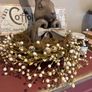 Hare in wooden etagere with metal sign  felt eggs etc Image 2