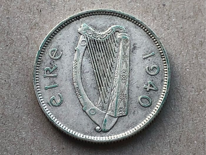 Irish two shilling florin