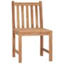 Garden Chairs 8 pcs Solid Teak Wood Image 4