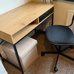 Office desk with chair