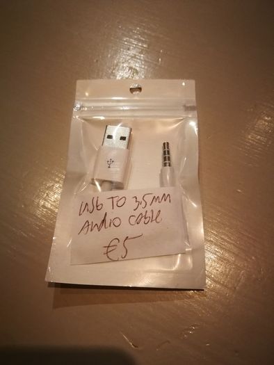 Usb To 3.5MM Audio Cable