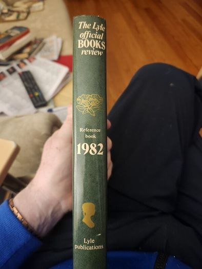 The Lyle Official Books Review 1982. Hardback With Dustjacket In Very Good Condition.