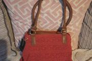 New straw handbag