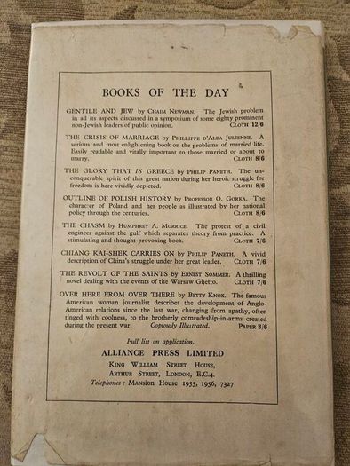 The International Police And World Security. By Victor Altman. First Edition 1945 Hardback With Dustjacket In Good Condition.  See Photos For Same.