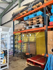 Heavy-Duty Industrial Storage Racking - 2 Sets Available