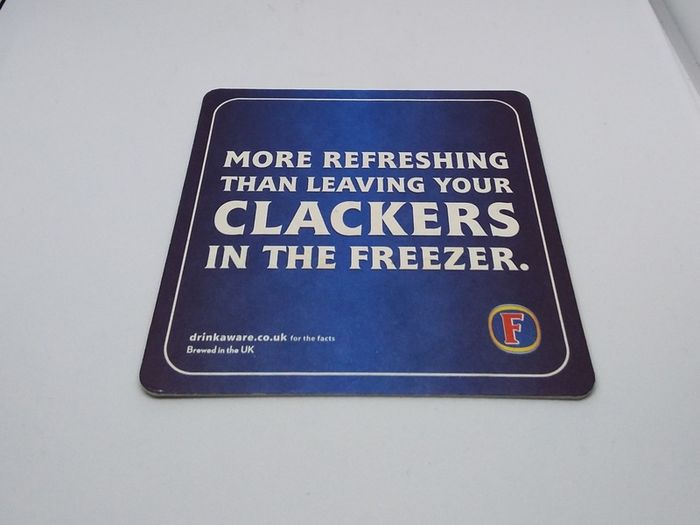 Fosters Lager : Good Call - Beer Mat/Coaster