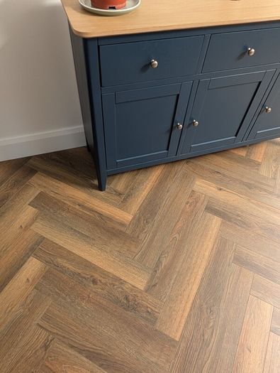 Signature Living Floors Xpressions Herringbone Laminate Herringbone Flooring Tudor Oak